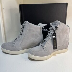 Sorel Women's 9.5 Dove Quarry Out N About Wedge Boots Booties Waterproof NIB New
